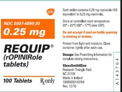 Requip (Generic Ropinirole)